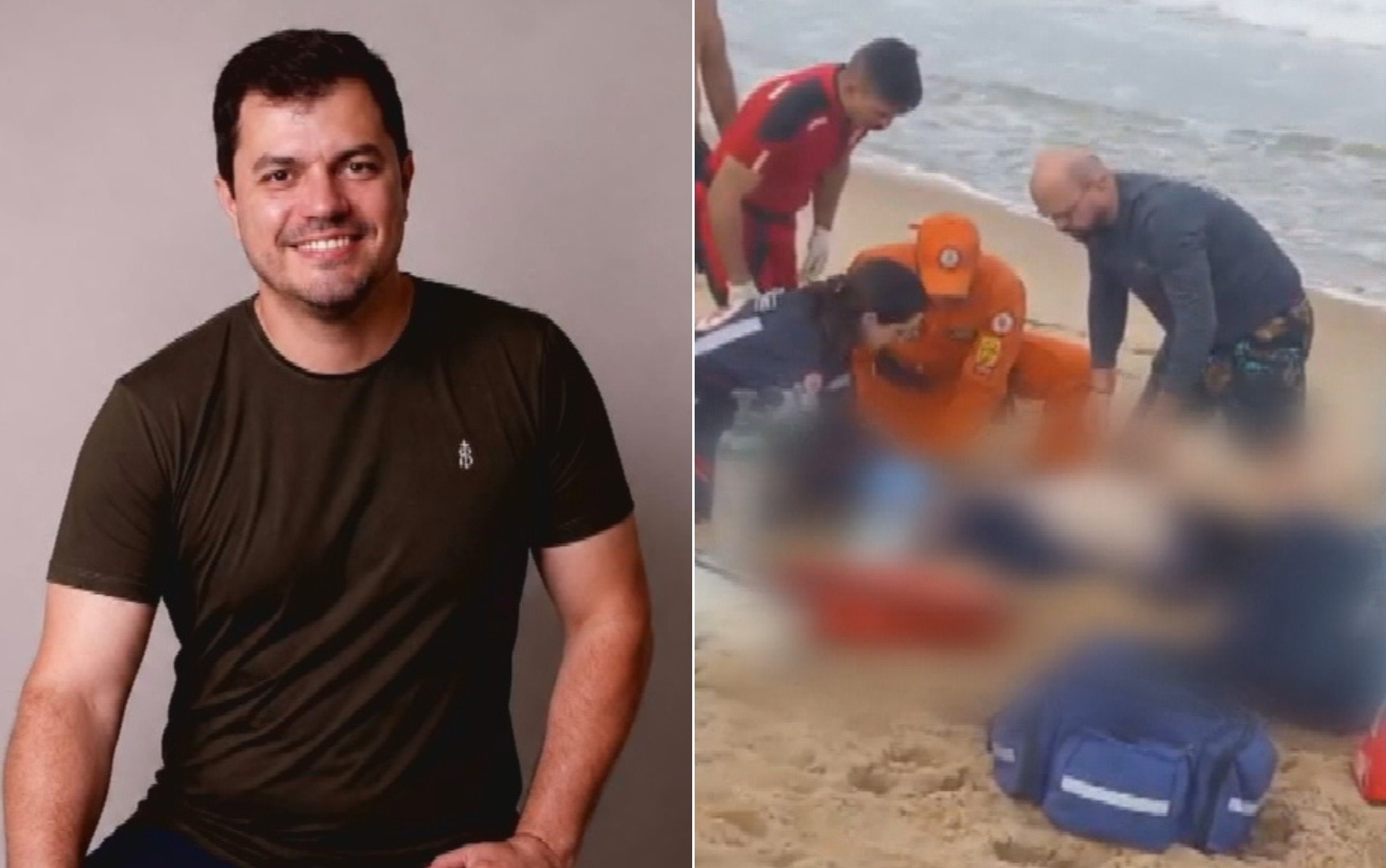 Gerente de banco que morreu após se afogar em praia da Bahia estava em viagem de férias com a família