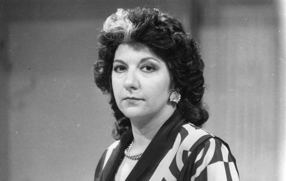 Jandira Martini na novela Sassaricando, 1987 — Foto: Nelson Di Rago/Globo