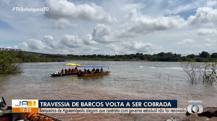 Travessia de barco entre Tocantins e Maranhão volta a ser cobrada