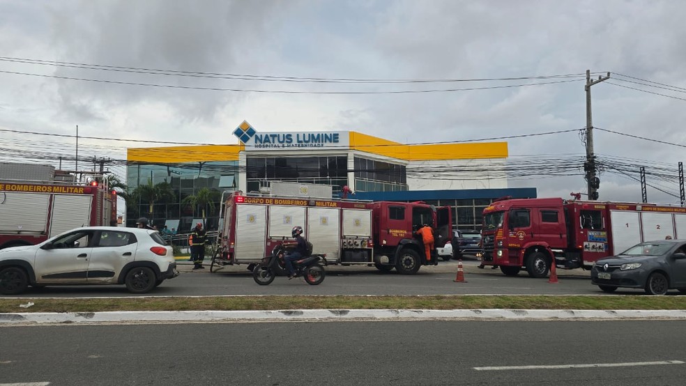 VÍDEO: Incêndio é registrado em maternidade particular em São Luís; chamas  foram controladas | G1
