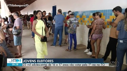 Tocantins terá mais de 23 mil jovens de 16 e 17 anos votando pela primeira vez