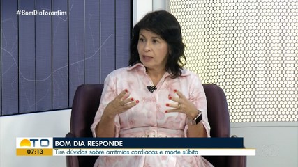 Médica explica sobre arritmia cardíaca e morte súbita no Bom Dia Responde