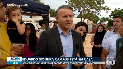 Eduardo Siqueira Campos recebe alta hospitalar e cumprirá prisão domiciliar