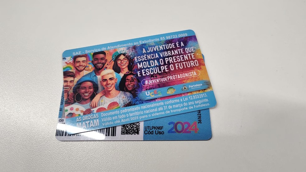  Passe livre estudantil em Fortaleza vai ser suspenso durante período de férias. — Foto: g1