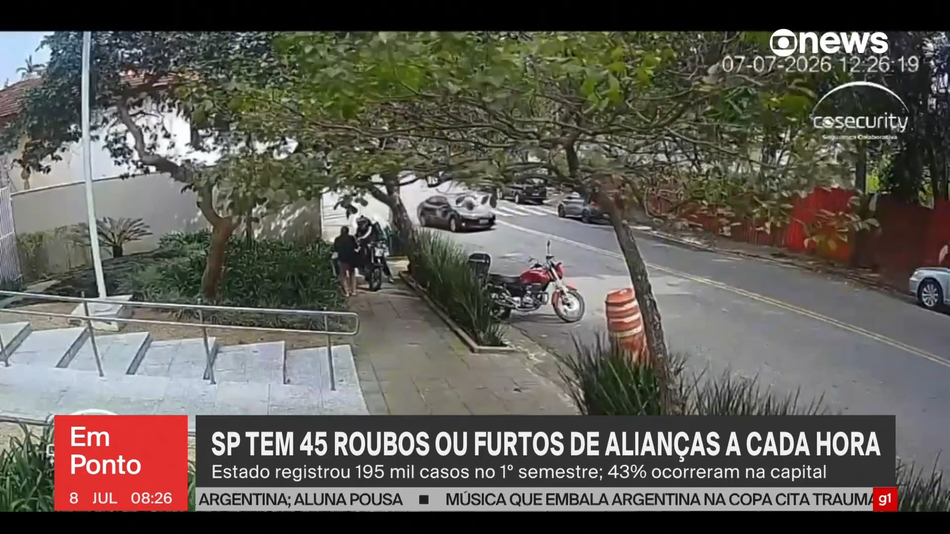 Cidade de SP tem 20 roubos ou furtos de aliança por hora no 1º semestre deste ano, aponta levantamento