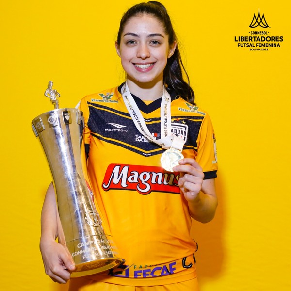 Camisa oficial jogo amarelo - Linha feminino - Magnus Futsal Store