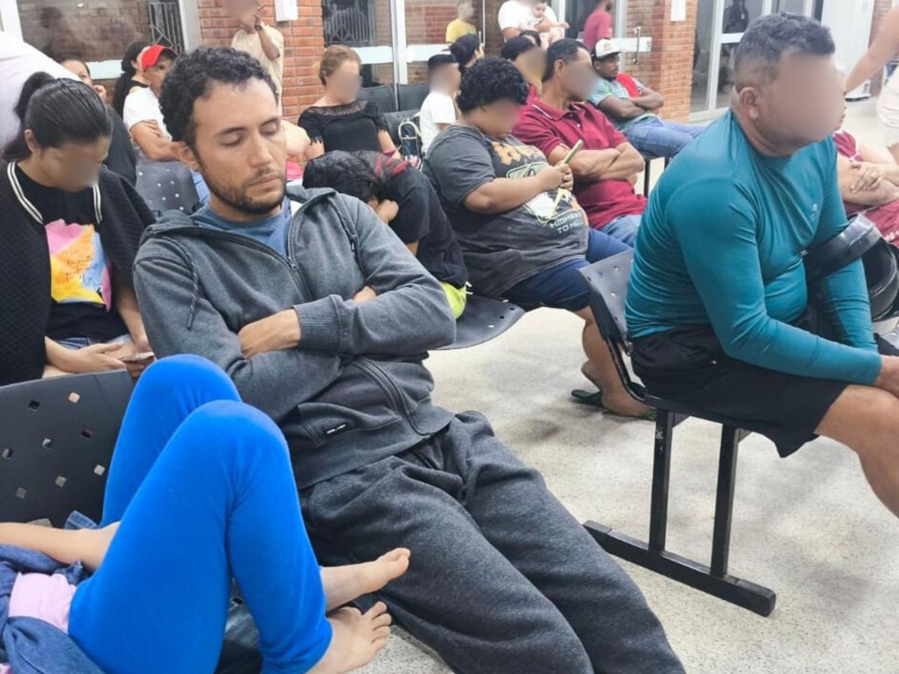 Macileudo que também é professor, segue em recuperação e ainda apresenta dificuldades para se alimentar — Foto: Arquivo pessoal