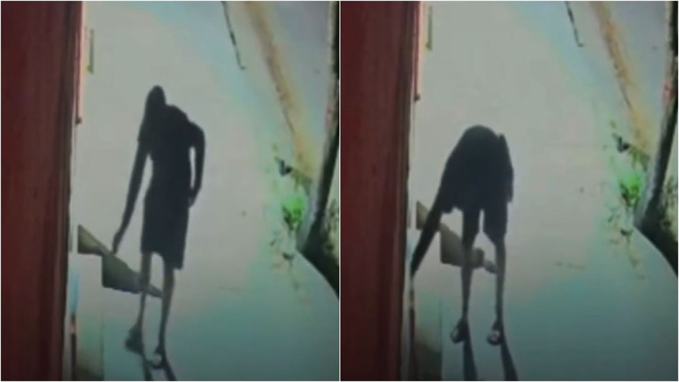Dois homens são presos após deixarem explosivo em frente a comércio, no interior do Ceará — Foto: Reprodução