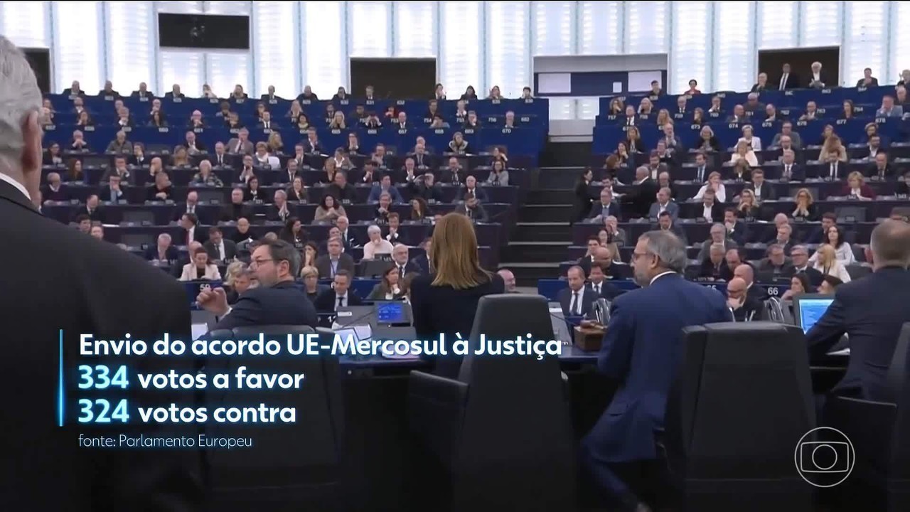Parlamento Europeu leva acordo entre Mercosul e União Europeia à Justiça
