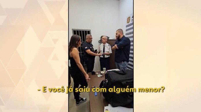 VÍDEO: piloto admite à polícia envolvimento com menores e mostra registros das vítimas no celular 