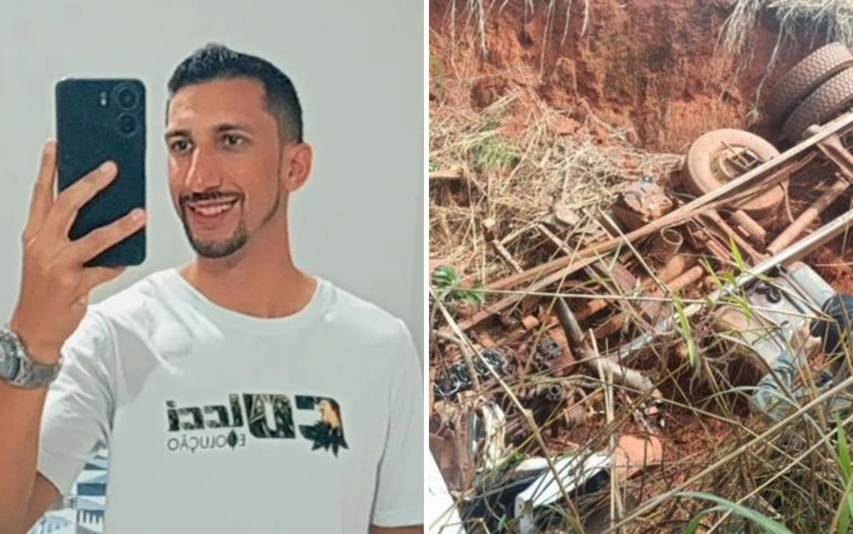 Empresário morre após caminhão tombar em rodovia de Goiás
