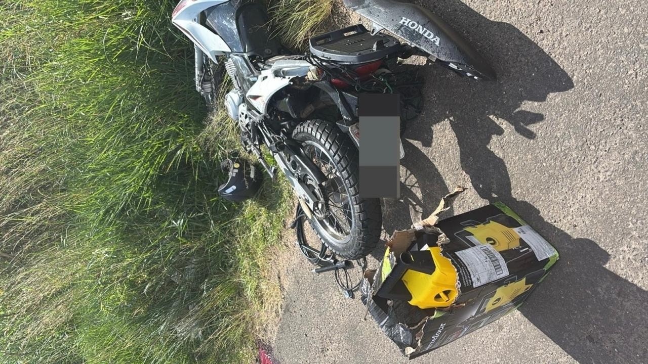 Motociclista perde a perna e morre em grave acidente na BR-267