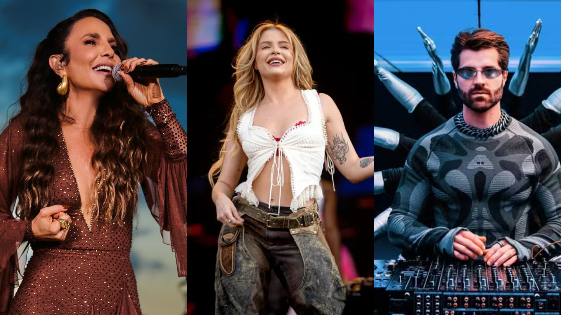 Réveillon de Fortaleza 2027 terá shows de Luísa Sonza, Alok e Ivete Sangalo