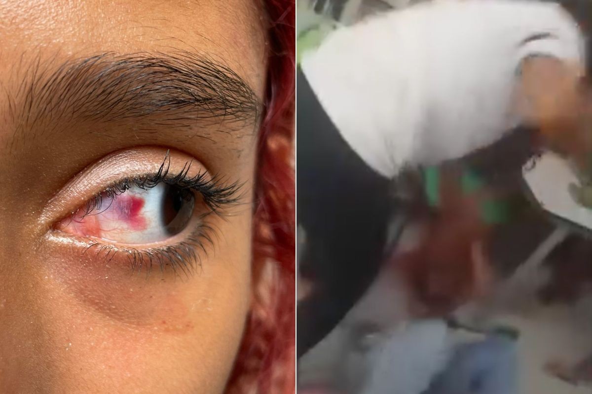 Menina é espancada por adolescente em sala de escola estadual no litoral de SP; VÍDEO 