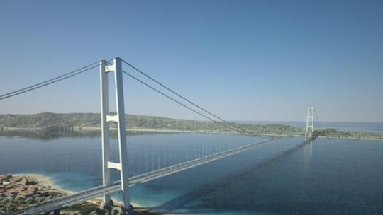 Itália anuncia construção de maior ponte suspensa do mundo - Ponte no Estreito de Messina, ligando a ilha de Sicília à Itália continental, terá 3,3 km de extensão e tem conclusão prevista para 2032, segundo governo italiano.