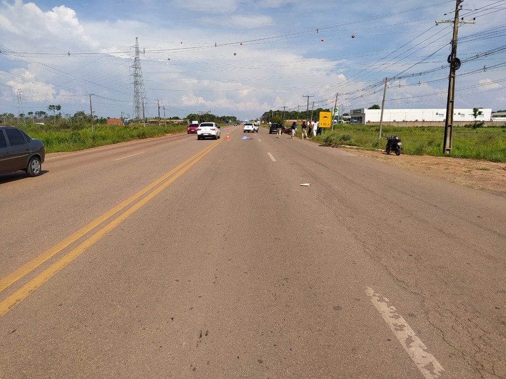Idoso de 64 anos morre após ser atropelado por carro em rodovia de Rio Branco — Foto: Arquivo/PRF-AC