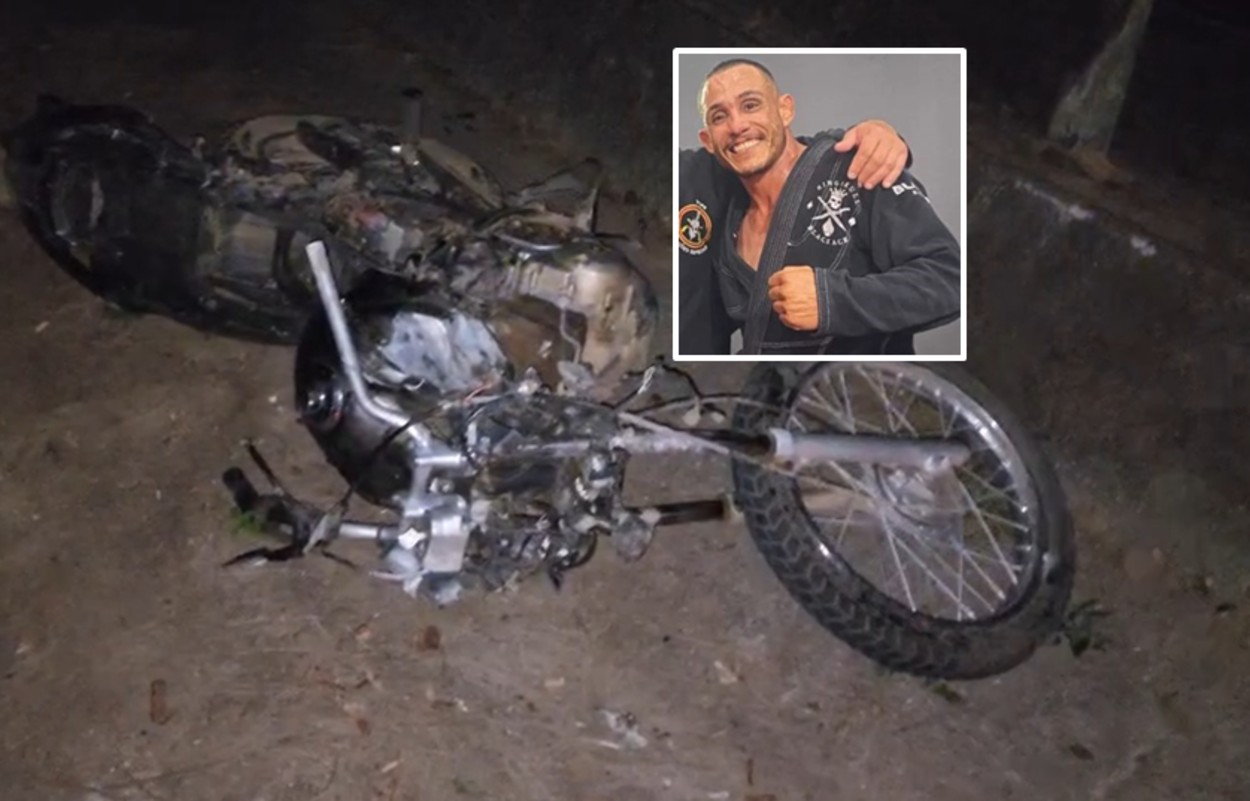 Lutador de jiu-jitsu morre em grave acidente no interior de SP