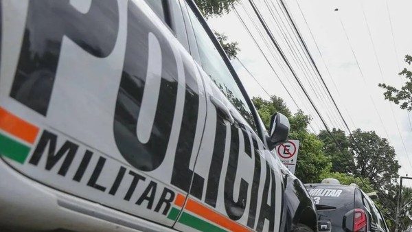 Viatura da Polícia Militar do Ceará. — Foto: José Leomar