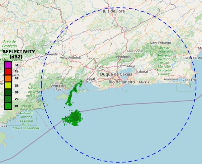 Frente fria chega ao Rio com previsão de chuva forte, raios e ventos de até 100 km/h