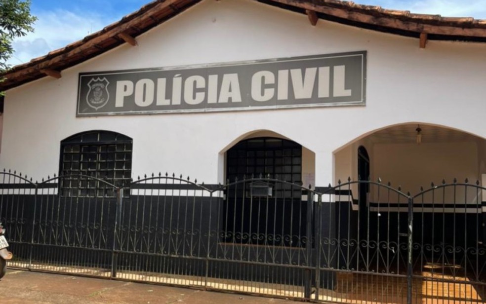 Fachada da delegacia de Barro Alto &mdash; Foto: Divulga&ccedil;&atilde;o/Pol&iacute;cia Civil