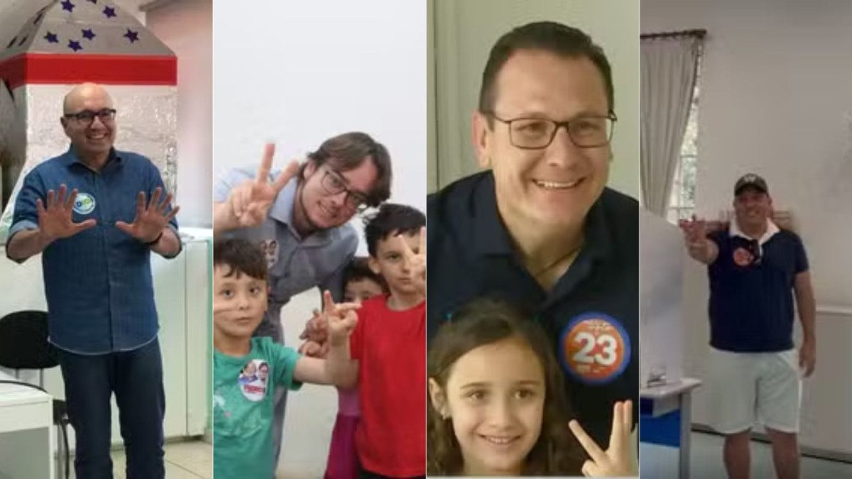 Eleições 2024 veja como foi o voto dos candidatos à Prefeitura de