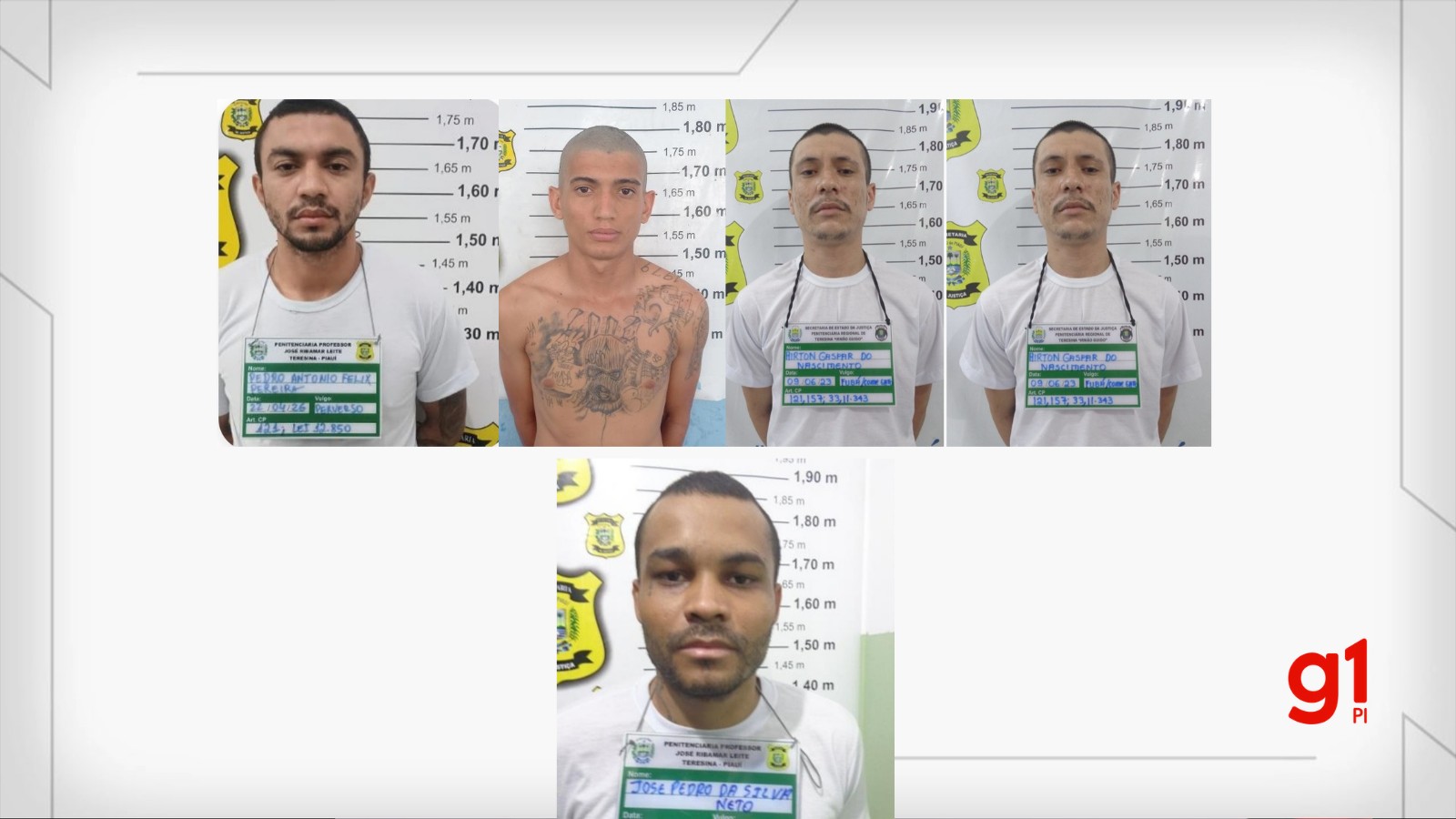 Cinco detentos fogem de penitenciária no litoral do PI durante banho de sol