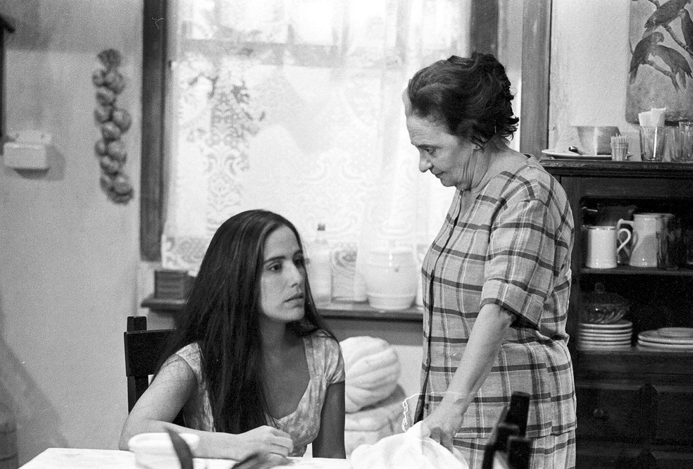 Laura Cardoso interpretou Dona Isaura, mãe das gêmeas Ruth e Raquel (Glória Pires) na novela 'Mulheres de Areia' (1993 — Foto: Bazilio Calazans/TV Globo