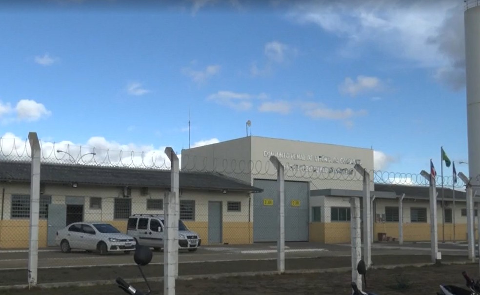 Idoso já deixou o Conjunto Penal de Vitória da Conquista — Foto: Reprodução/TV Sudoeste