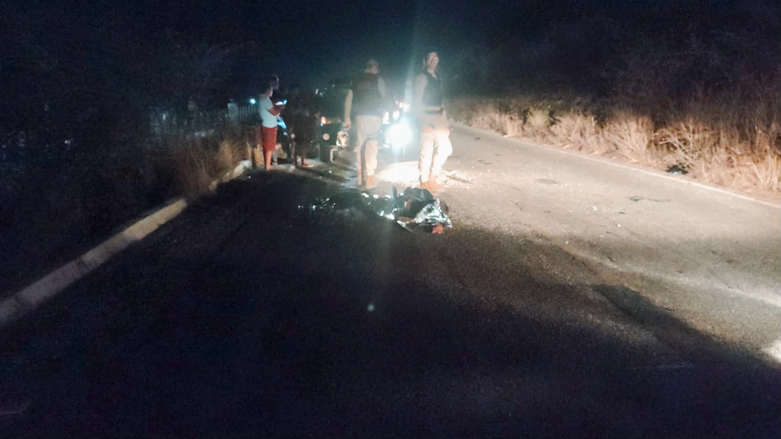 Motociclista morre em acidente com caminhonete no Sertão da Paraíba