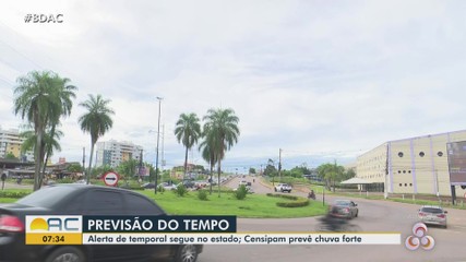 Veja previsão do tempo para Rio Branco nesta terça-feira (28)