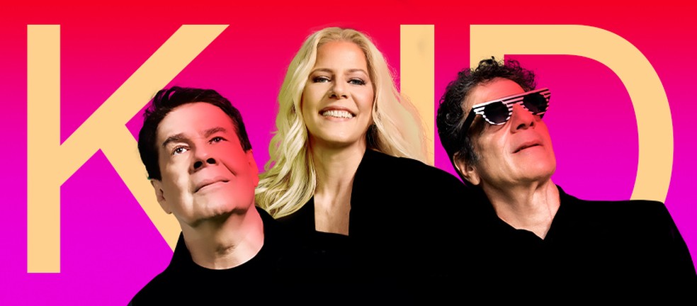 Imagem promocional da turnê 'Eu tive um sonho', do Kid Abelha — Foto: Reprodução