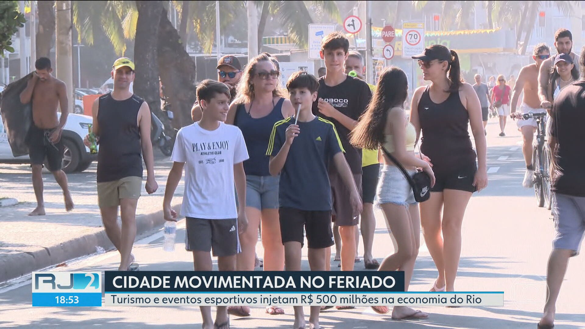 Com Maratona e tempo firme, feriado movimenta R$ 500 milhões na economia do Rio