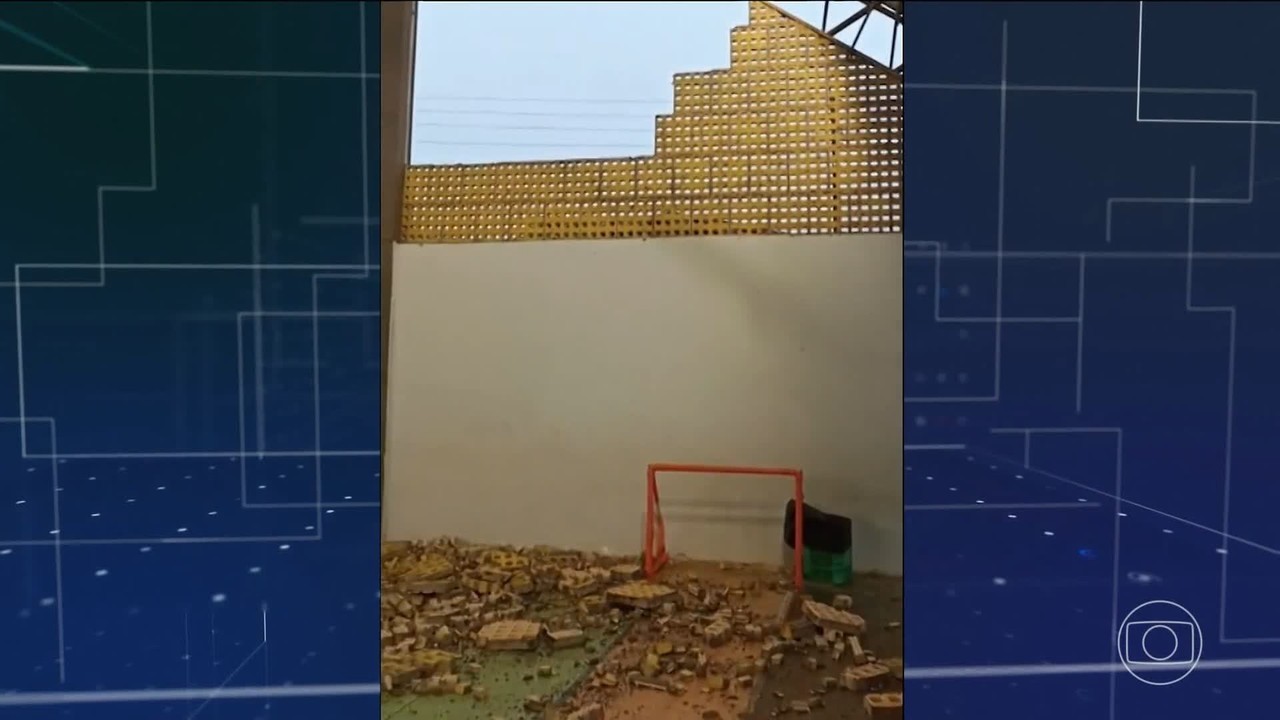 Tempestade com ventos de até 88 km/h causam uma morte em Santa Catarina