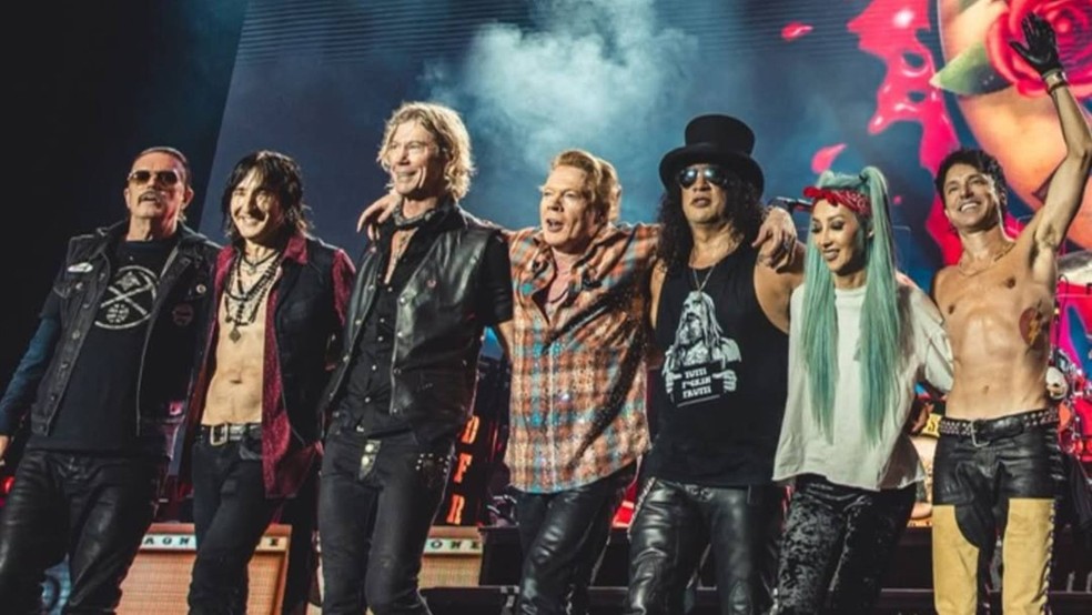 Guns N' Roses anuncia que tecladista Melissa Reese não fará parte da turnê mundial de 2026 — Foto: Divulgação/Guns N' Roses