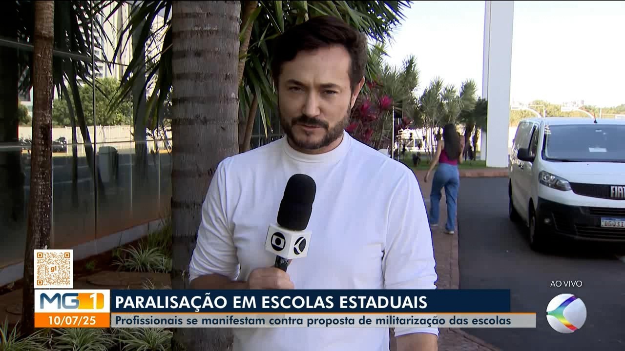 Paralisação parcial protesta contra militarização de escolas estaduais