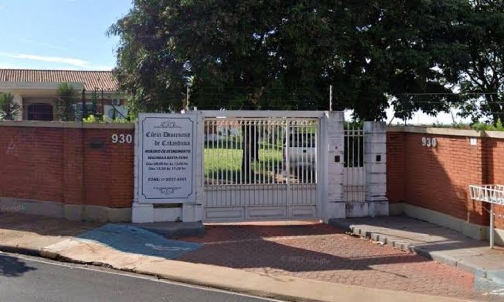 Ex-bispo suspeito de estuprar padre era responsável pela Diocese de Catanduva (SP) — Foto: Reprodução