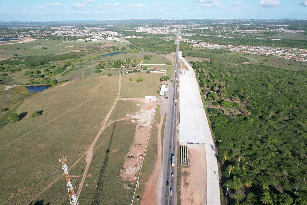 Obras viárias no RN estão incluídas no Novo PAC — Foto: Sandro Menezes/Governo do RN