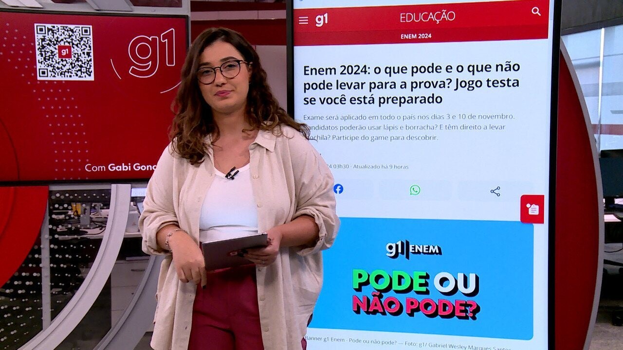 Polícia Federal reforça segurança no 2º dia de provas do Enem | G1