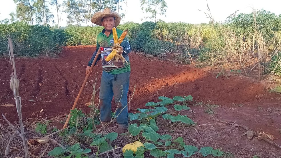 Antonio Marcos Ferreira, de 45 anos, é produtor rural em Rosana (SP) e influenciador digital — Foto: Antonio Marcos Ferreira/Arquivo pessoal
