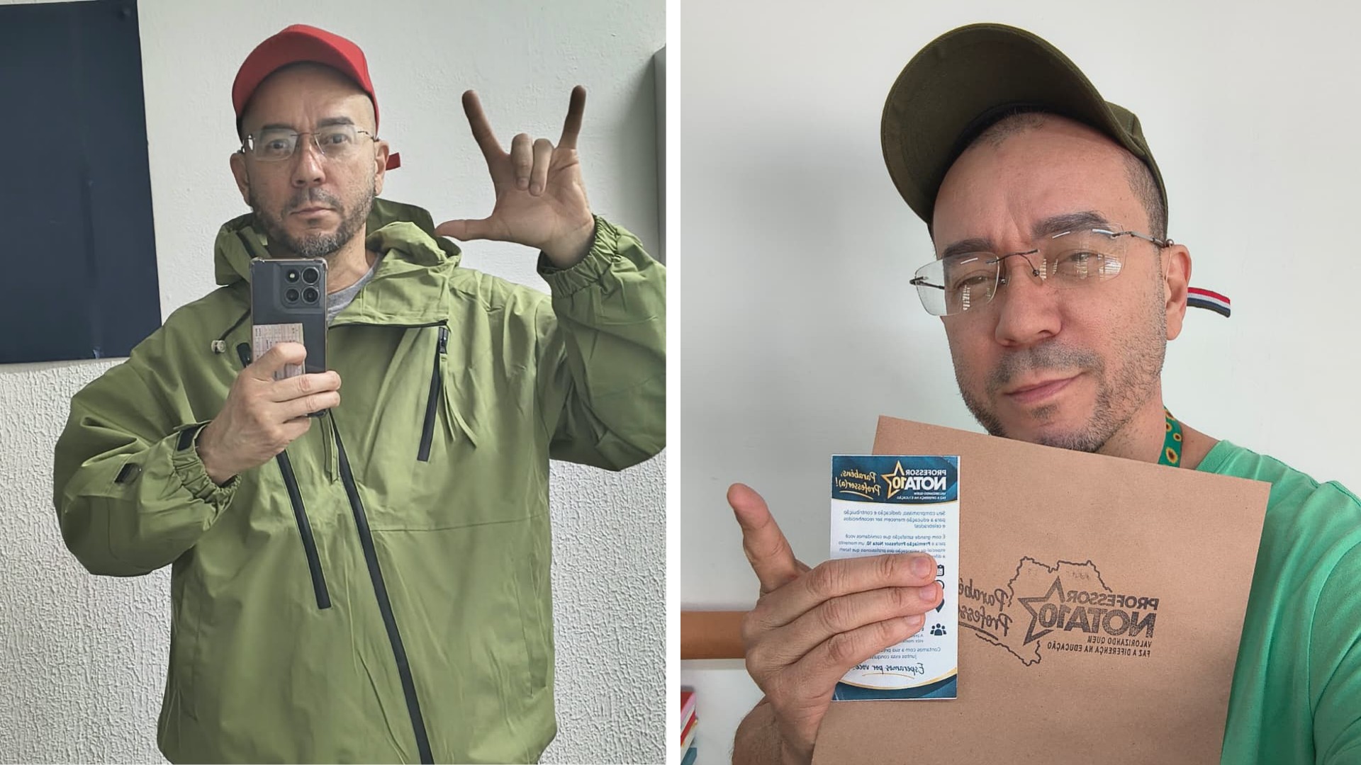 Com perda auditiva, professor de Sorocaba adapta aulas e estuda Libras para seguir ensinando