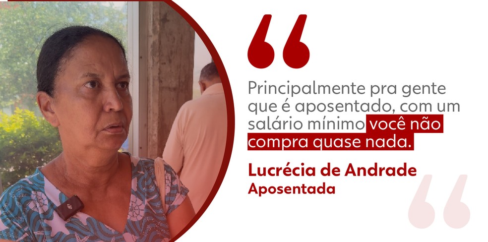 Lucrécia de Andrade sobre alta de preços no Brasil — Foto: Arte g1