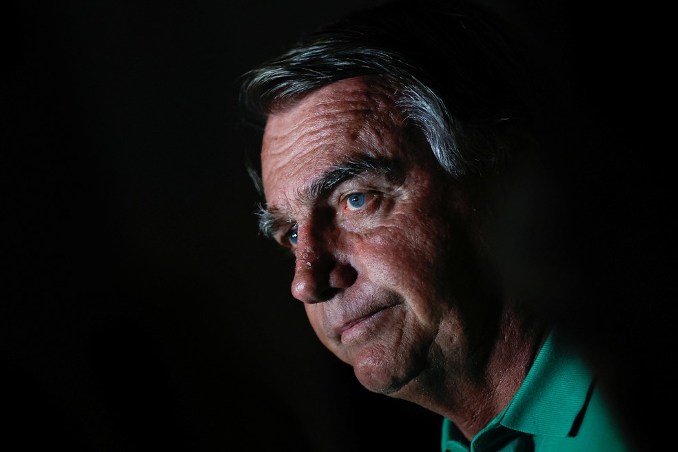 Ex-presidente Jair Bolsonaro no Aeroporto de Braslia em 6 de maro de 2025  Foto: Reuters/Adriano Machado