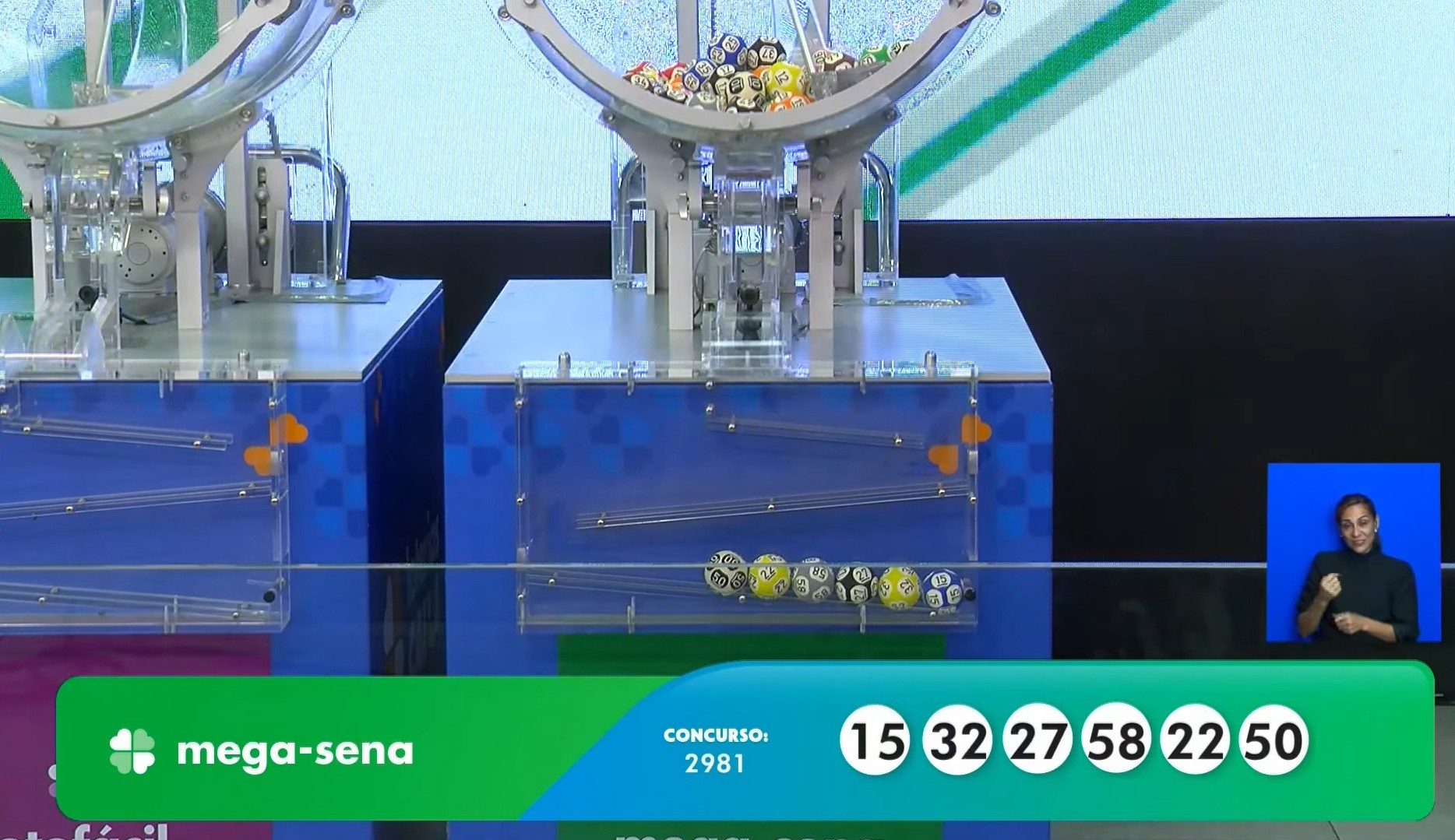 Mega-Sena, concurso 2.981: veja os números sorteados