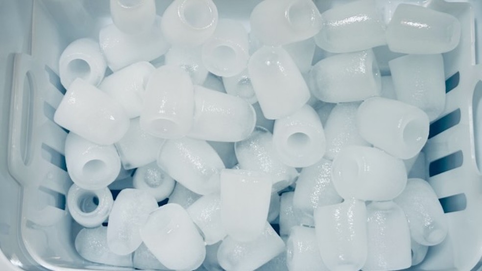 Gelo da Multi no formato grande — Foto: Henrique Martin/g1