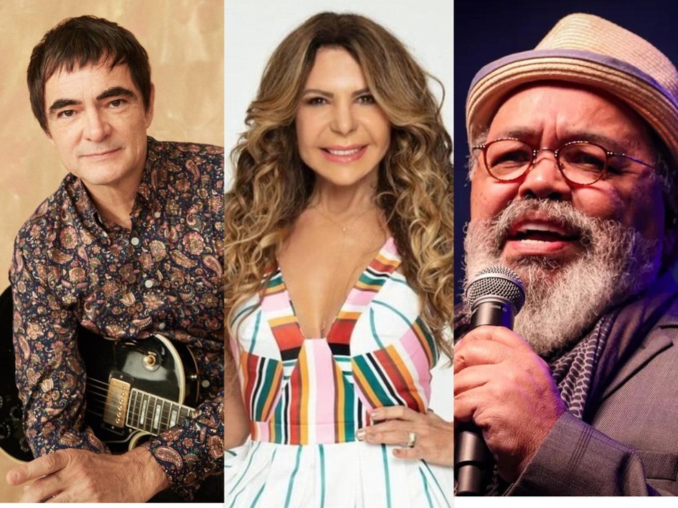 Titãs, Samuel Rosa, Jorge Aragão e Elba Ramalho se apresentam no FIB 2025 — Foto: Reprodução