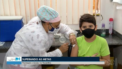 Índices de vacinação crescem em todo o Tocantins; saiba mais