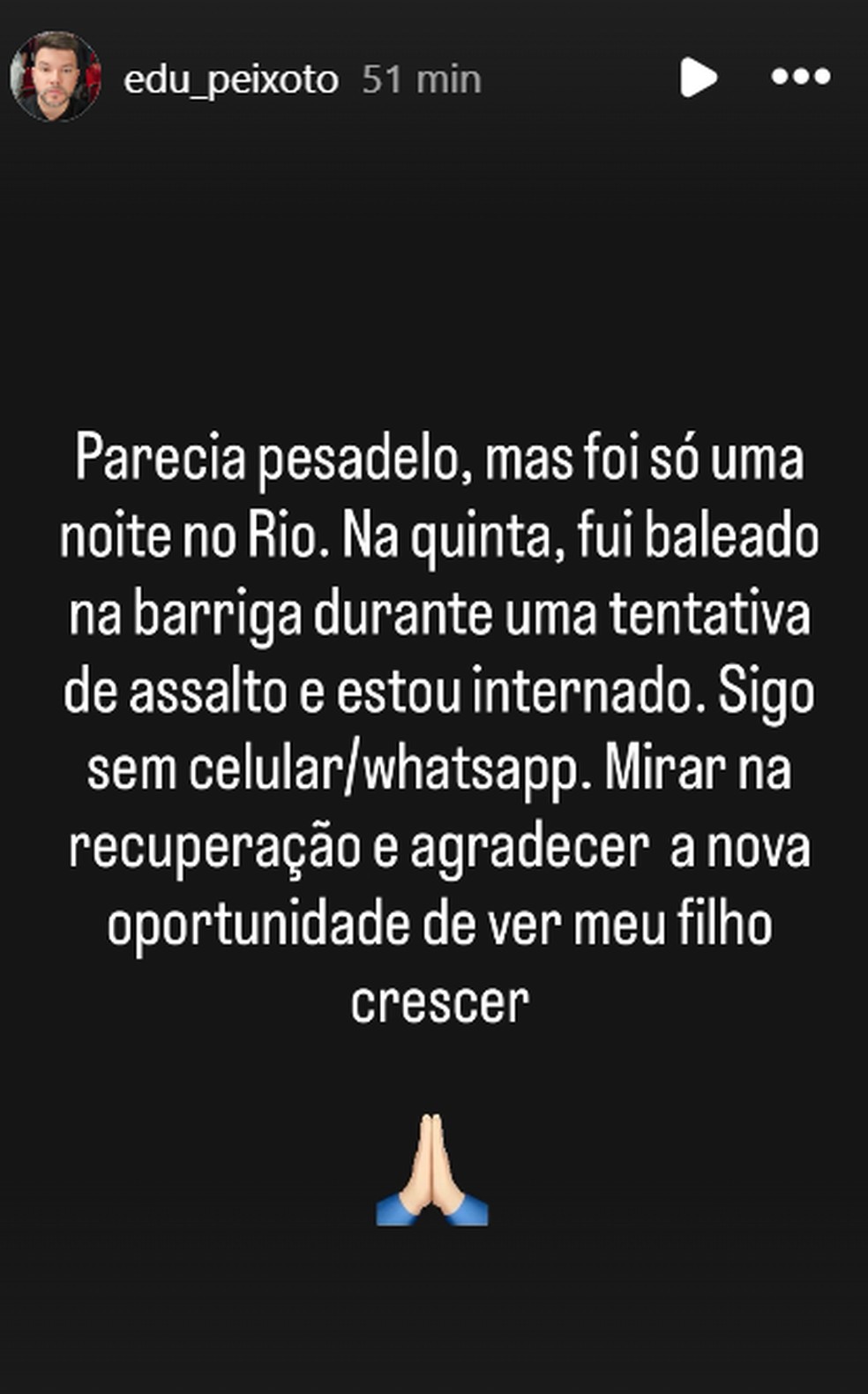 Assessor de Vini Jr. e Paquetá é baleado no Rio — Foto: Redes sociais