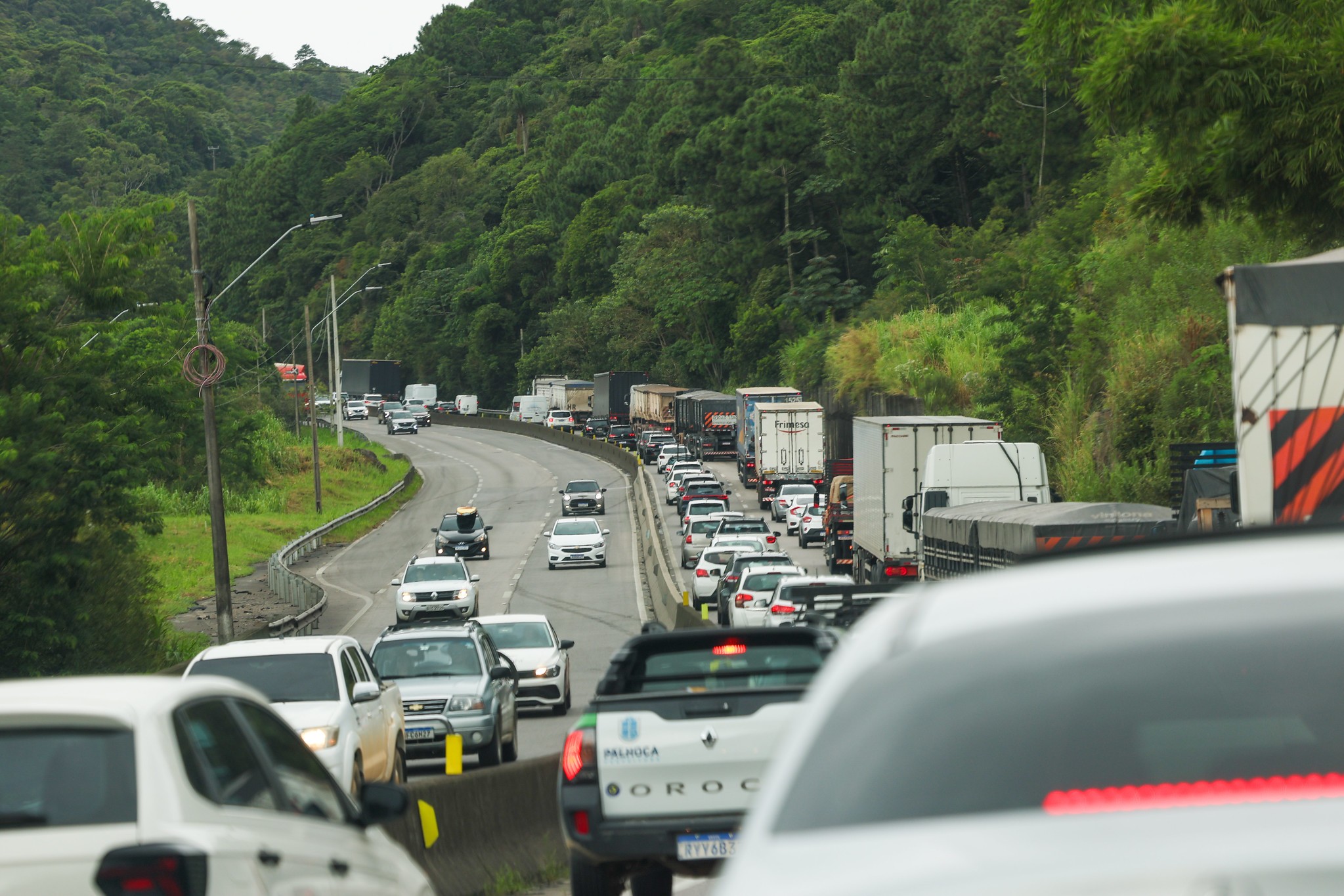 SC lidera ranking nacional de trechos críticos em rodovias federais em 2025; veja lista