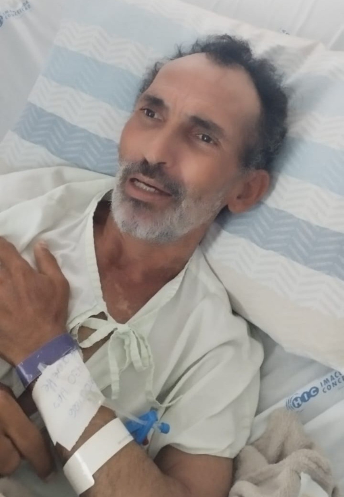 Polícia pede ajuda para identificar familiares de homem internado em hospital de Curvelo