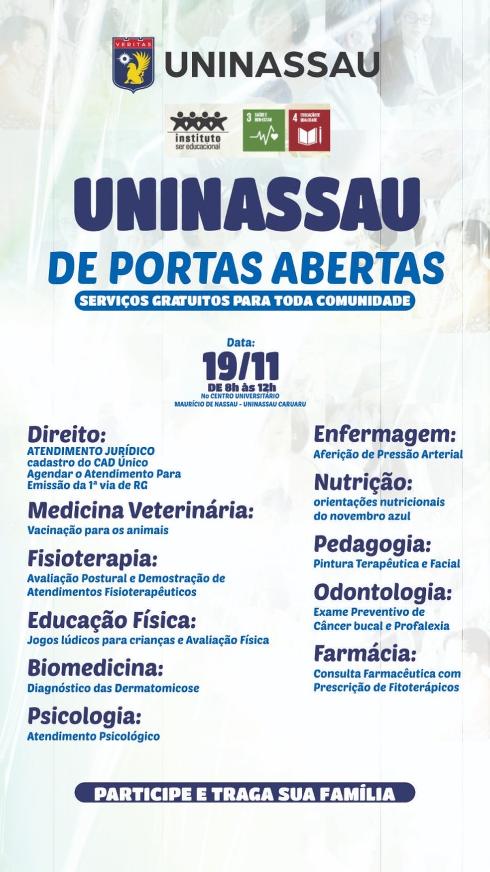 Estudantes da UNINASSAU participam de evento mundial em Caruaru